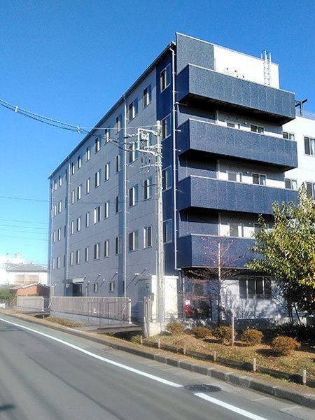 立川営業所の寮の外観